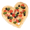 pizza heart