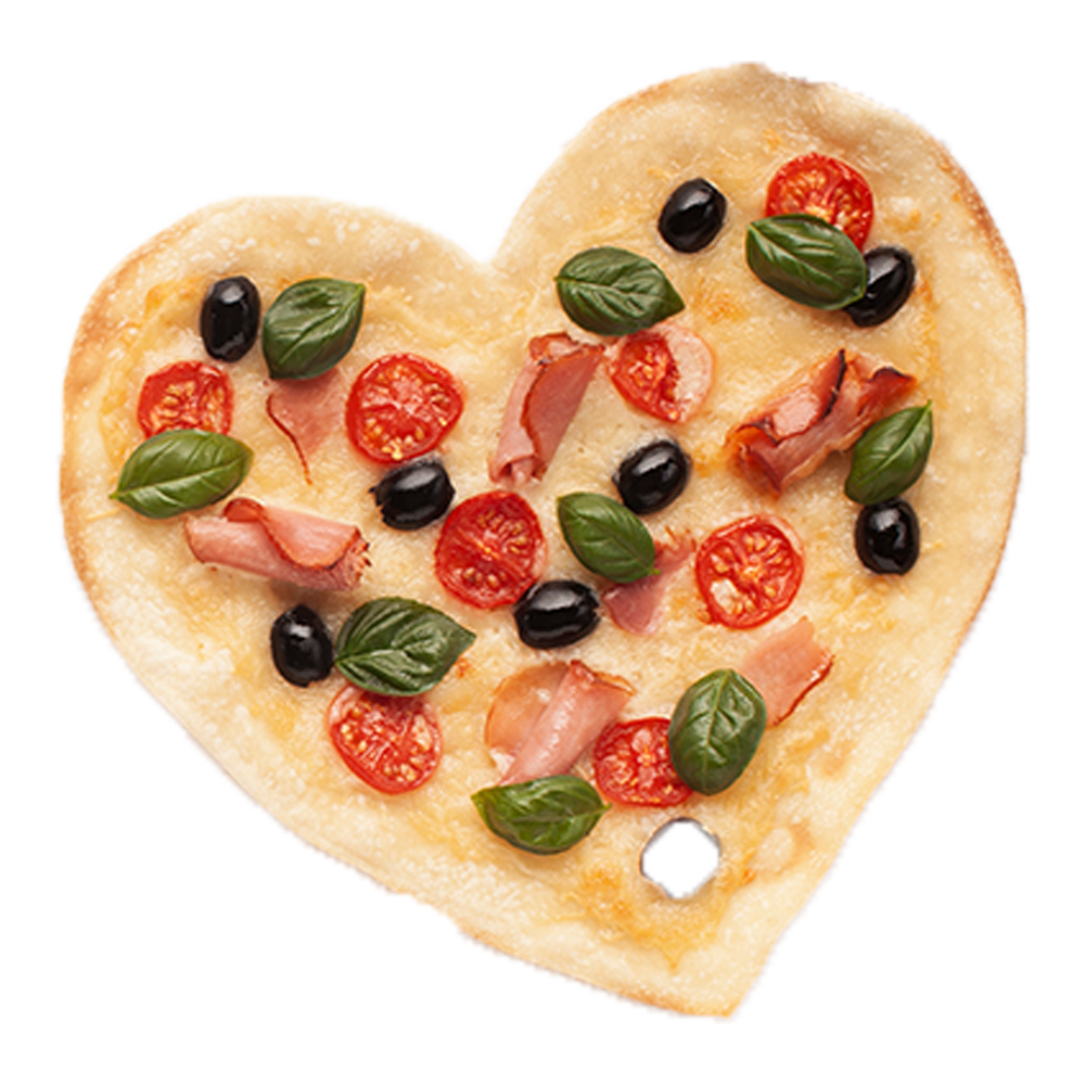 pizza heart